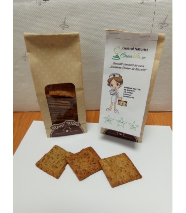 Biscuiti integrali Sarati 150gr Green Vita